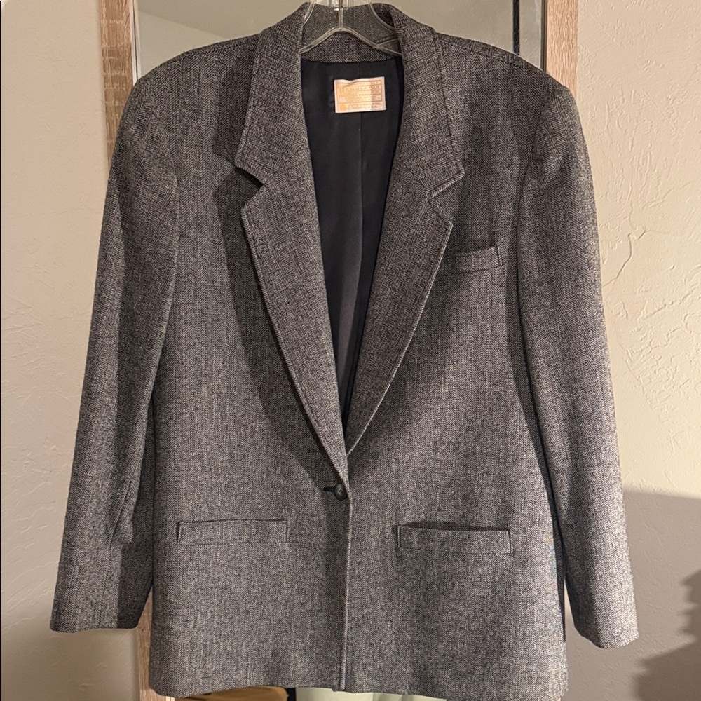 Pendleton Heather Gray Blazer - Picture 8 of 15
